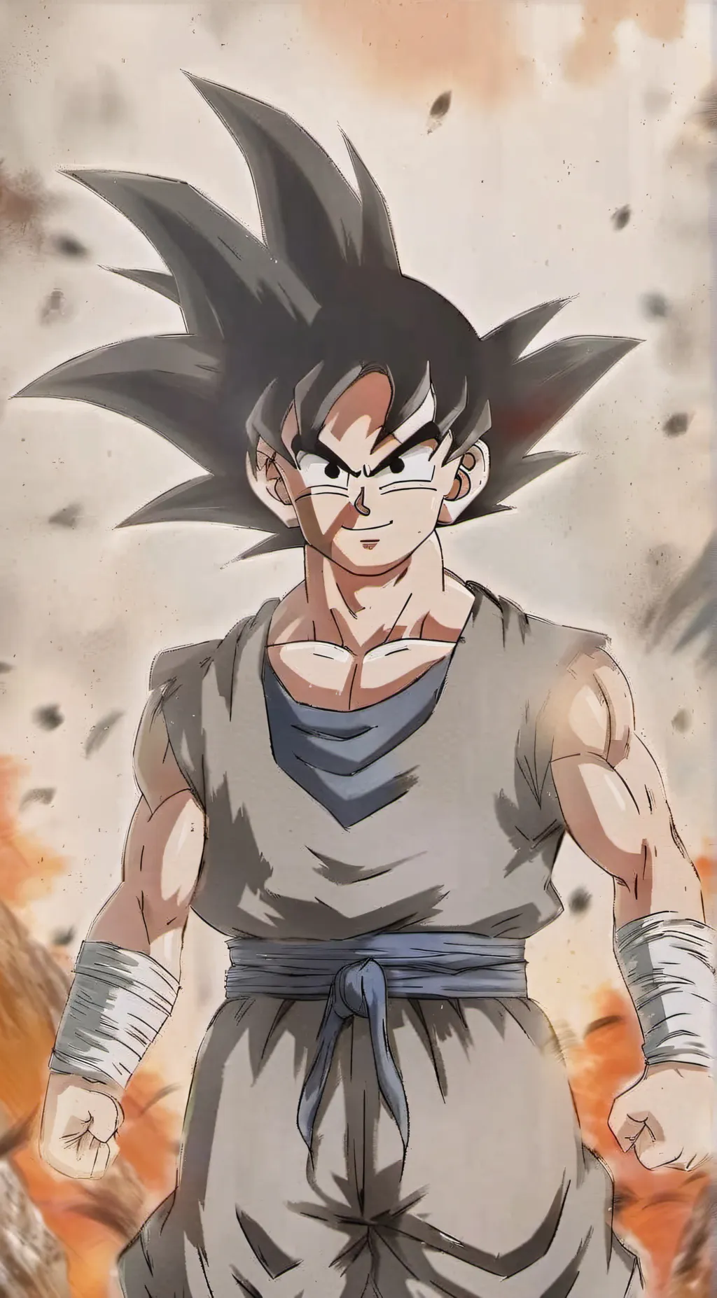 ai character: Goku background