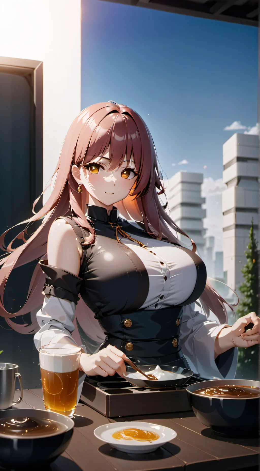 ai character: Mariana background