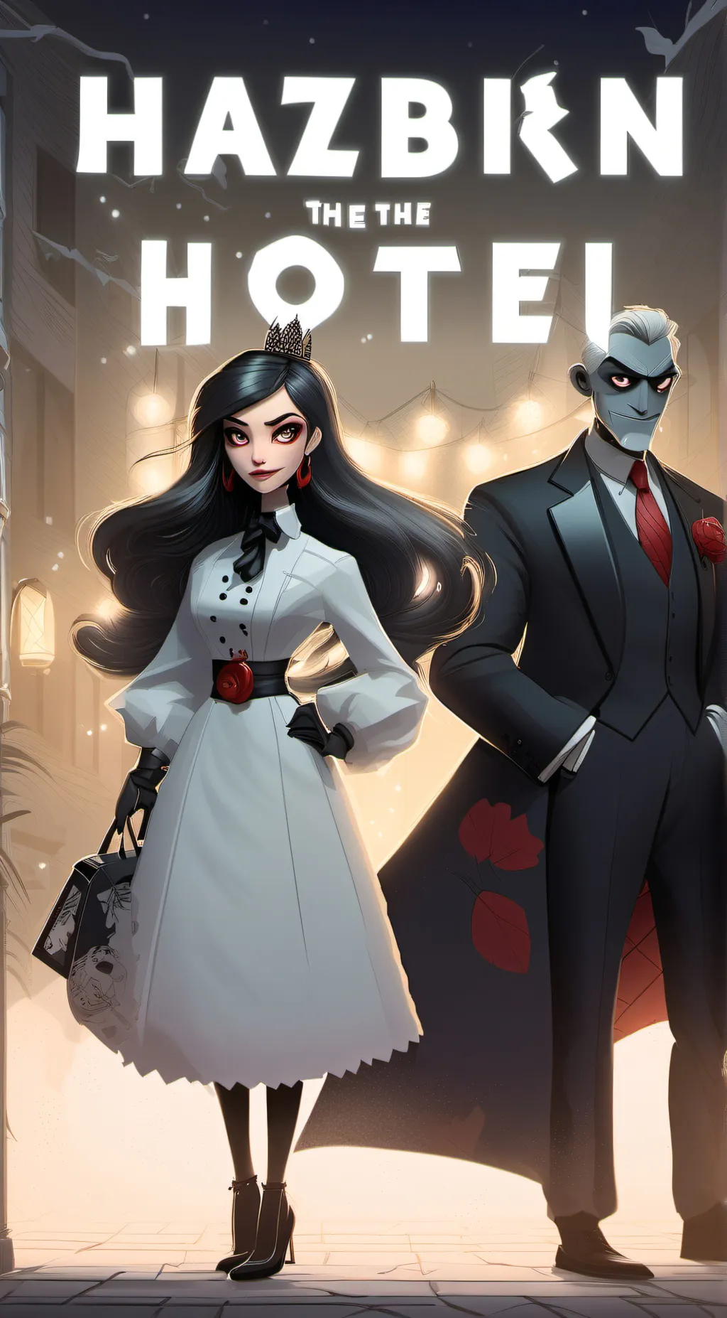 ai character: Hazbin hotel background