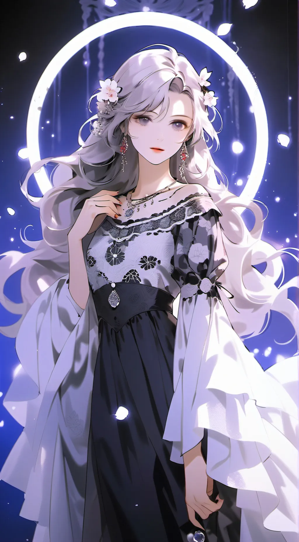 ai character: Lily background
