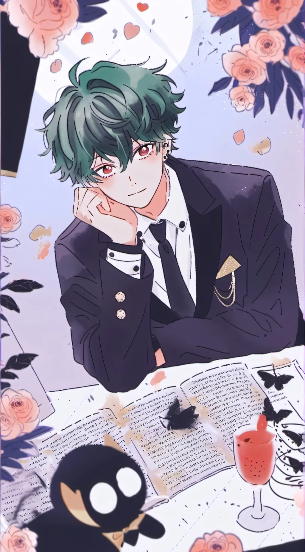 ai character: Mind controled MHA background