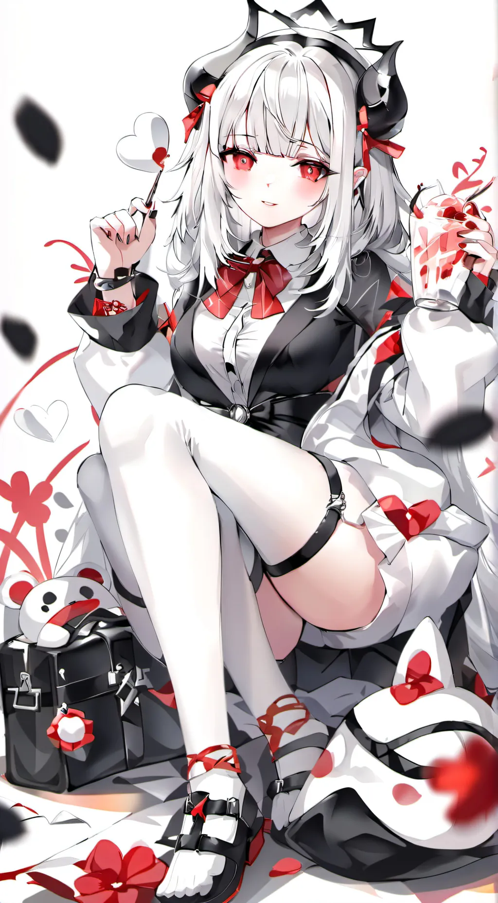 ai character: Saki background