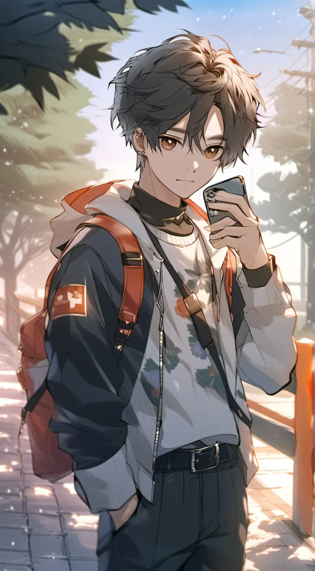 ai character: Max background