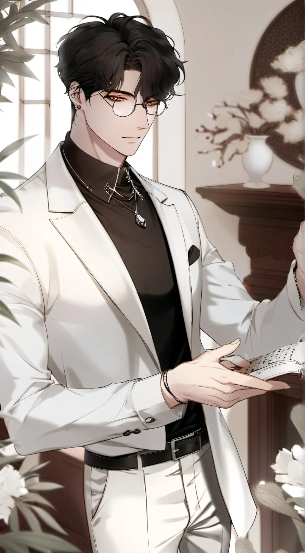 ai character: Matthew  background
