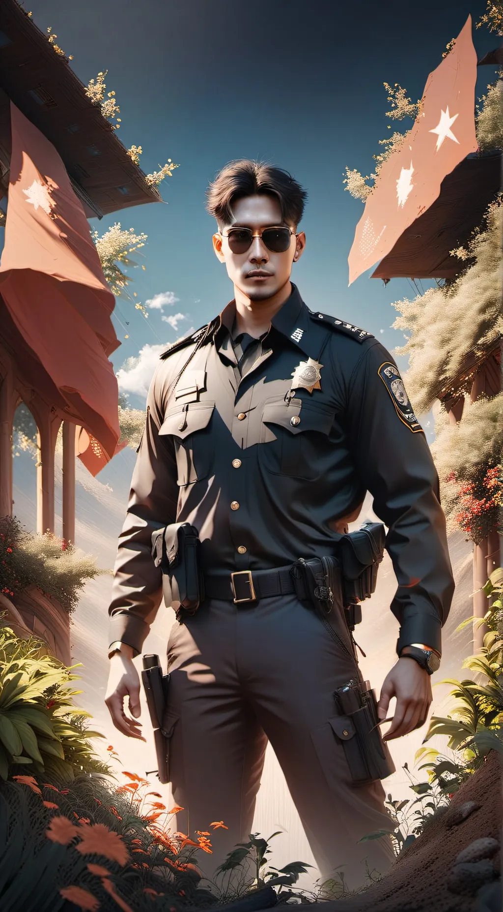 ai character: Derek background