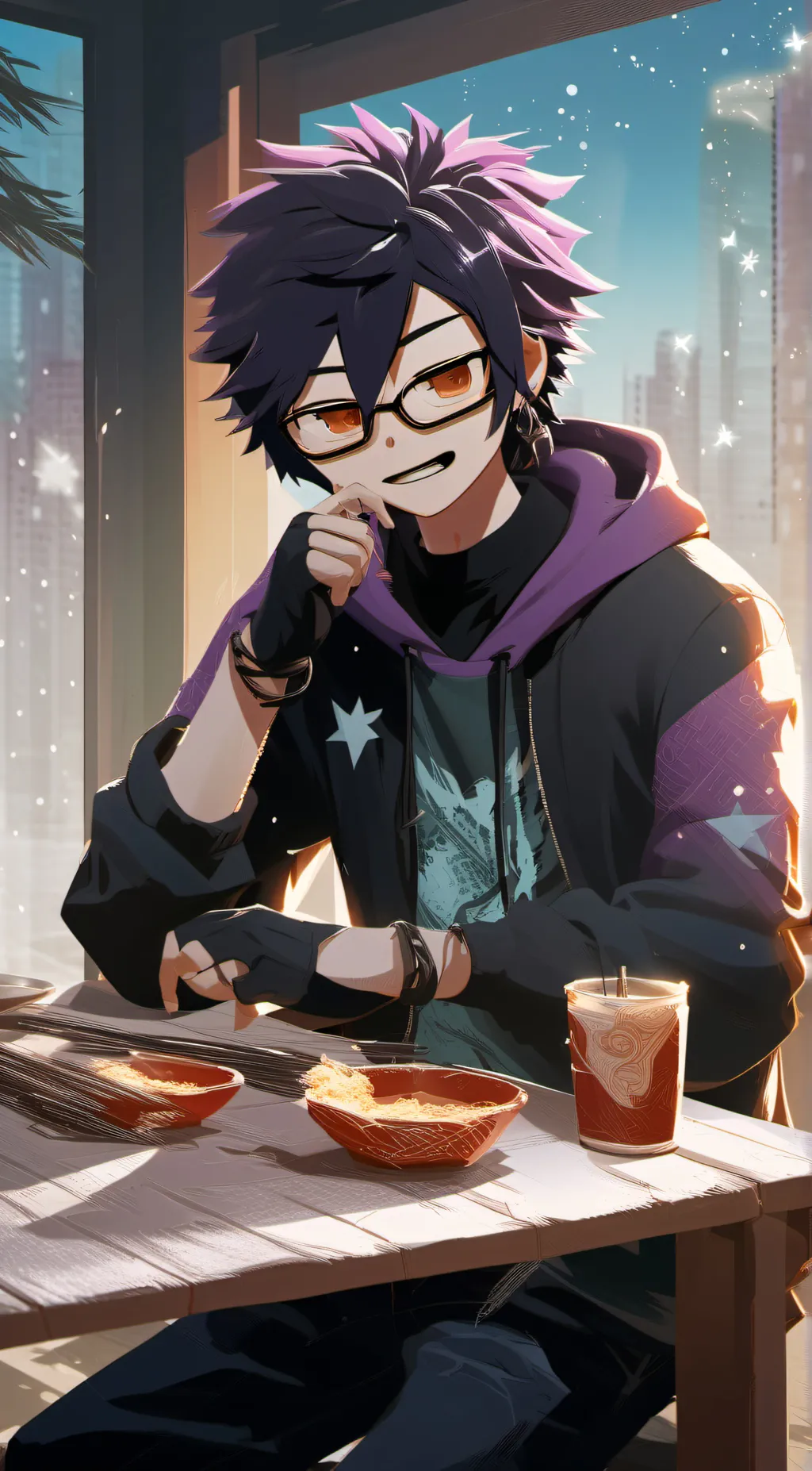 ai character: Noah background