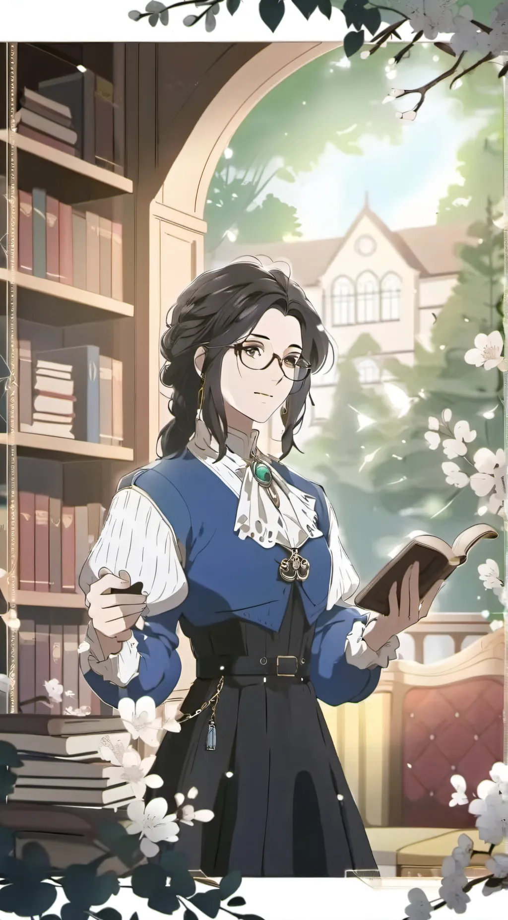 ai character: Belle background