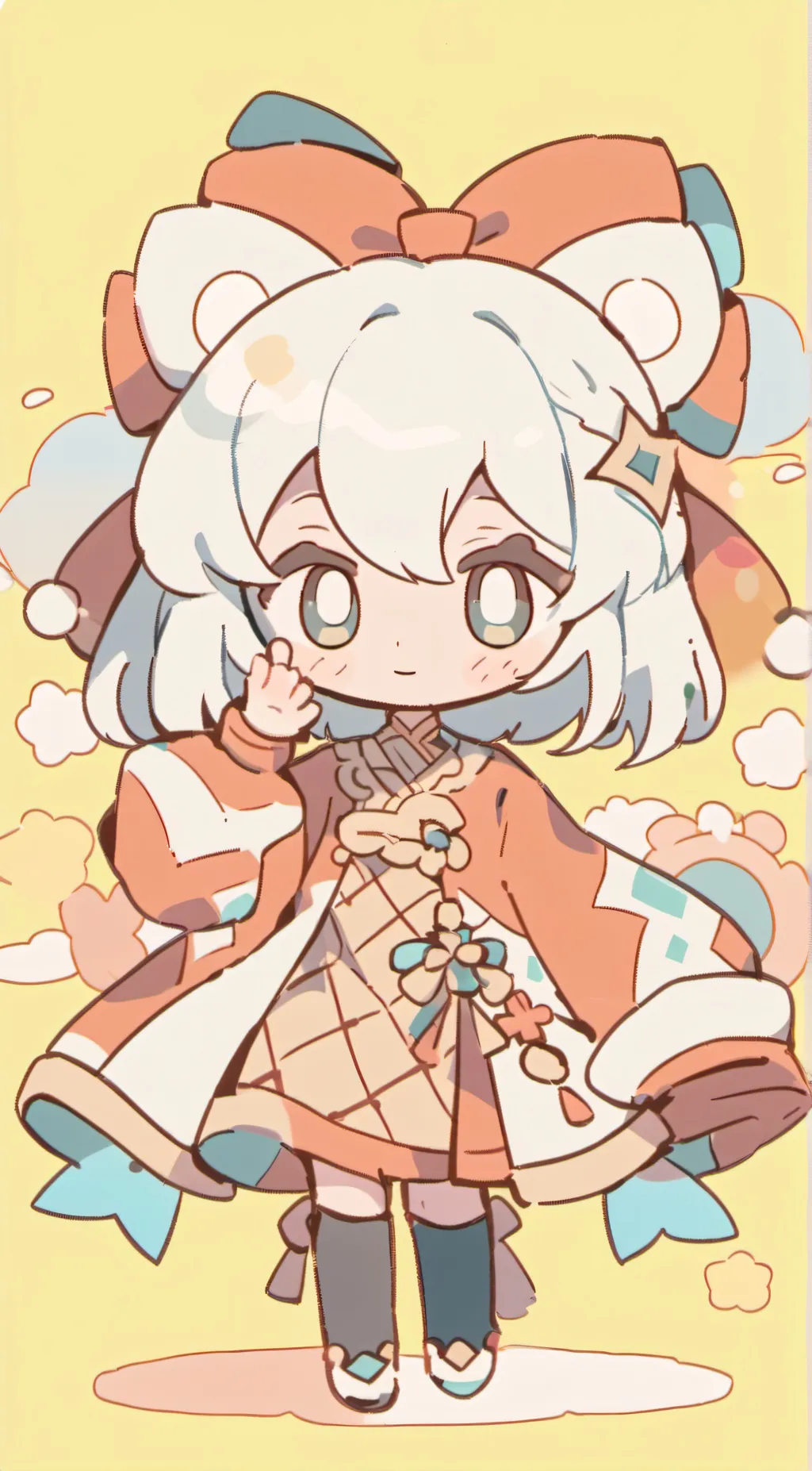 ai character: TEST background