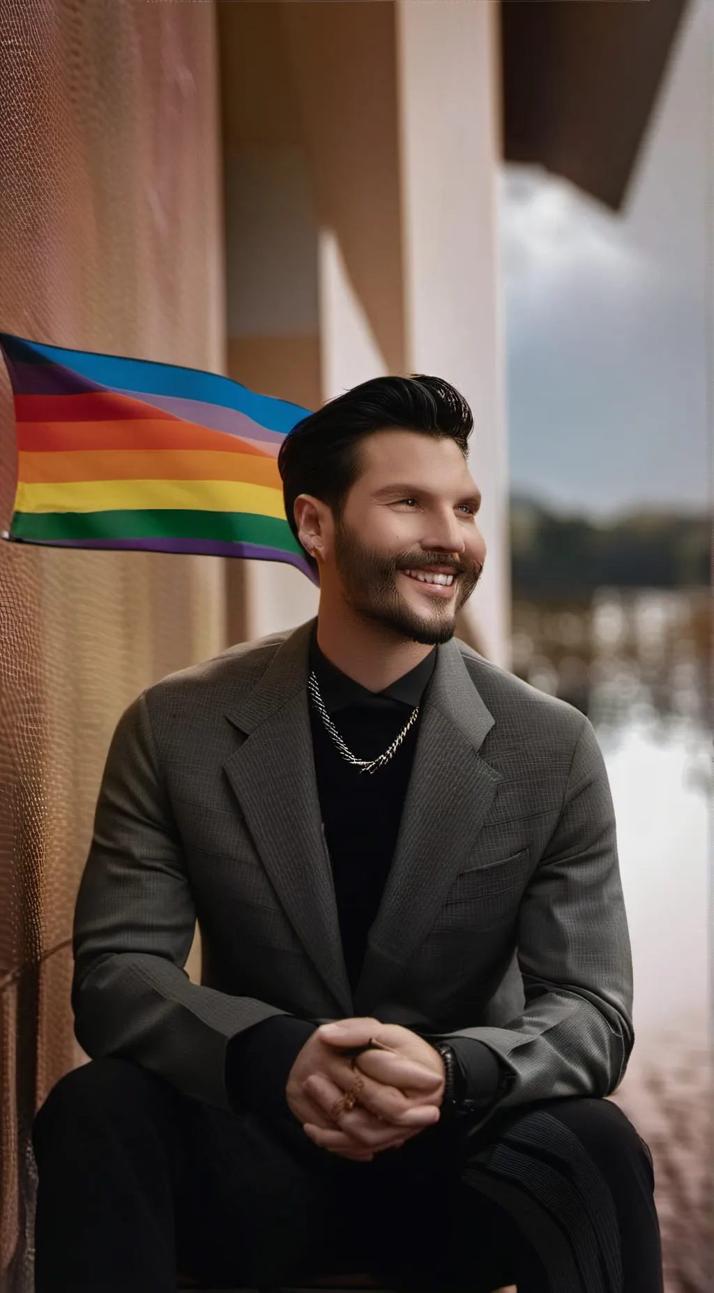 ai character: Are you gay? background