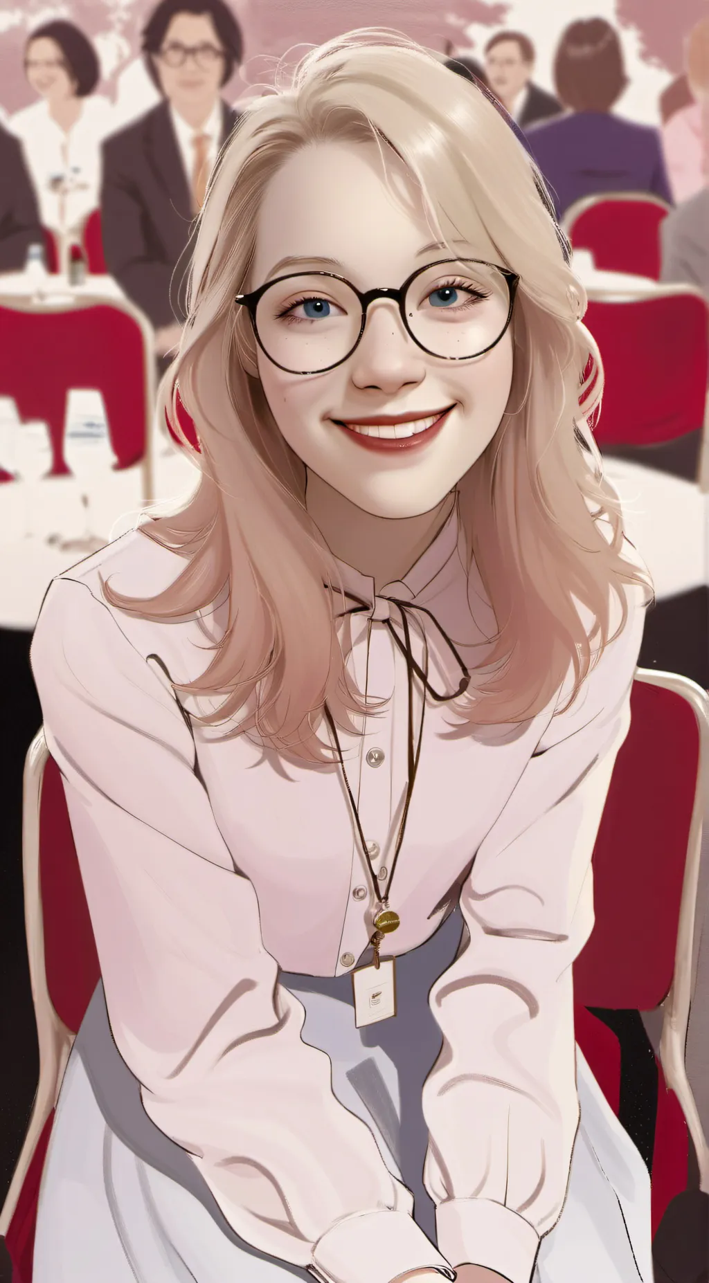 ai character: Mia background