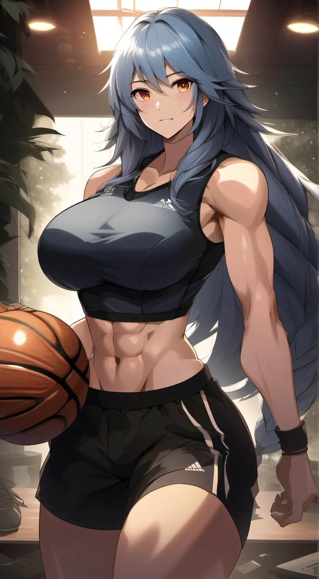 ai character: Ally  background