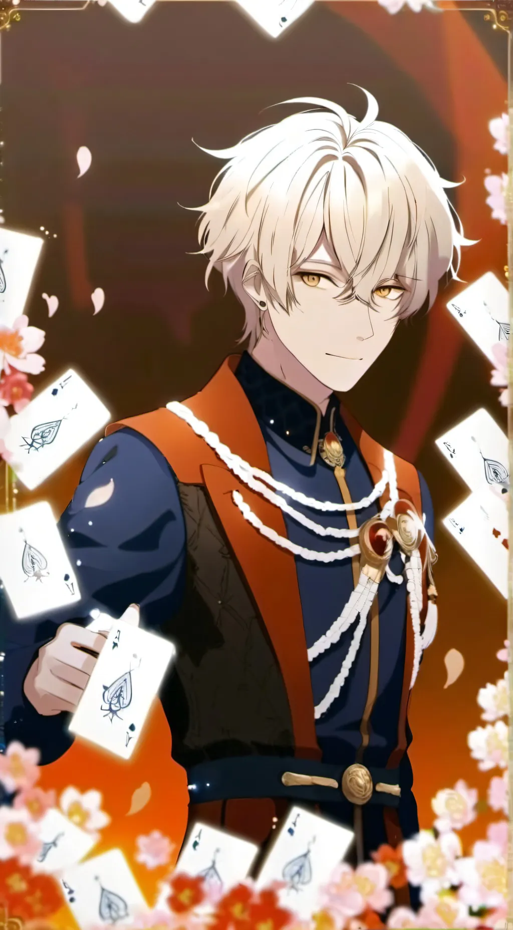 ai character: mark background