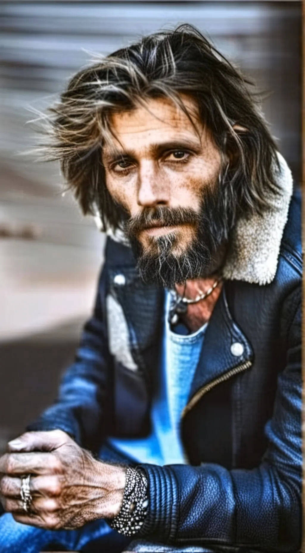 ai character: HOBO Ryan background