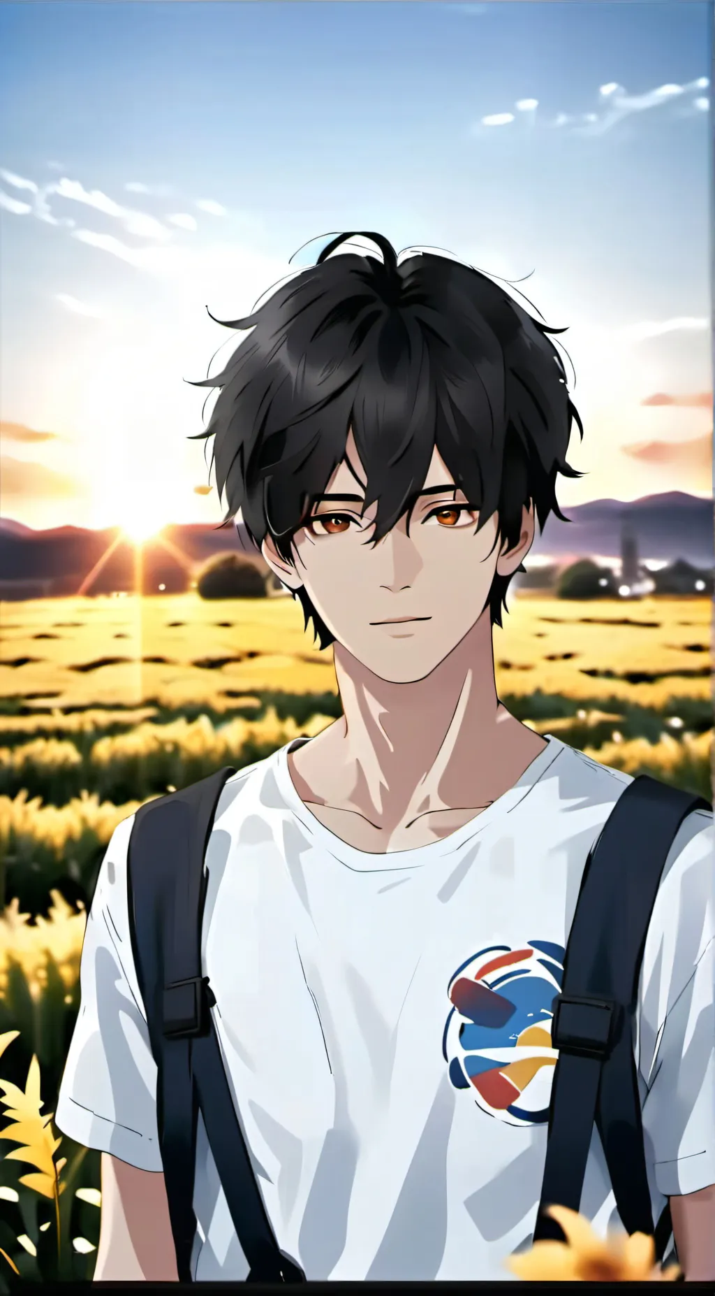 ai character: Tony  background