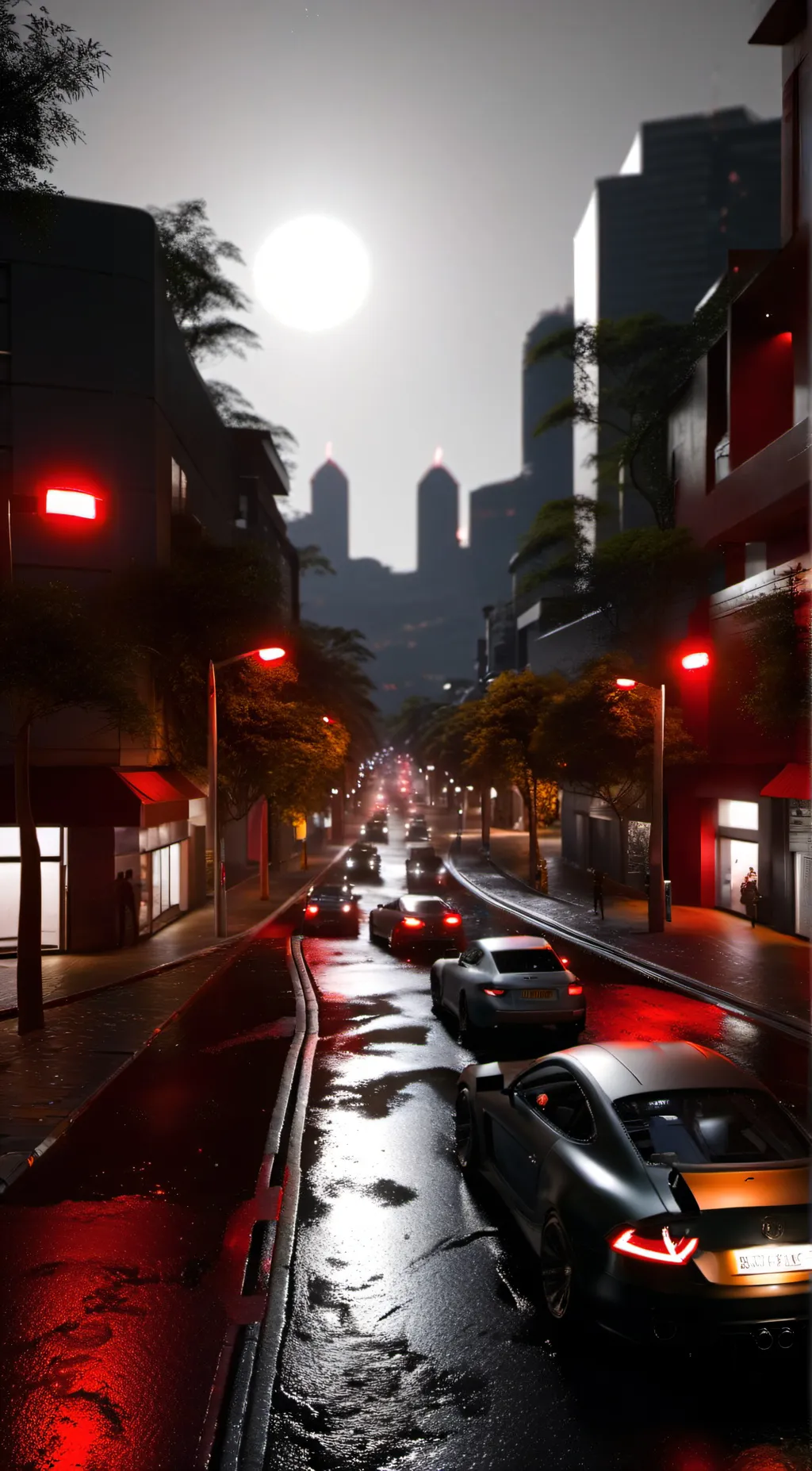 ai character: Arkham city background