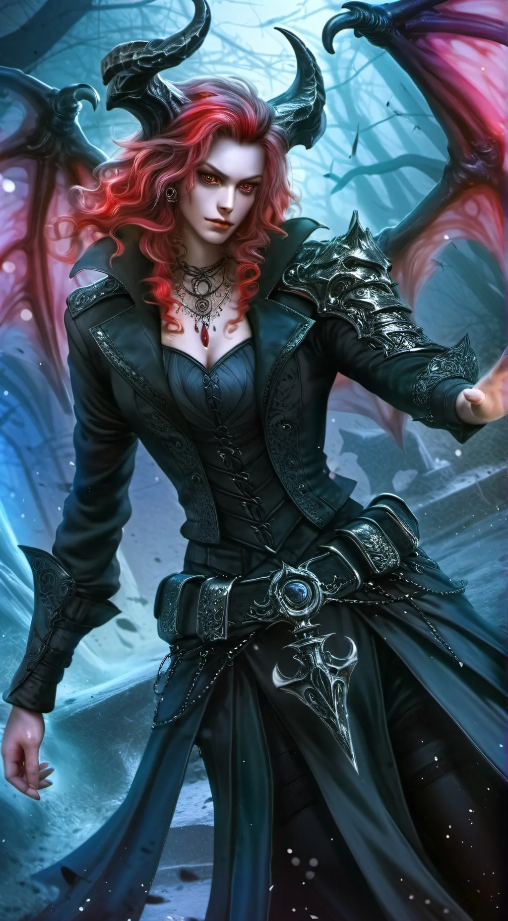 ai character: Hecate background