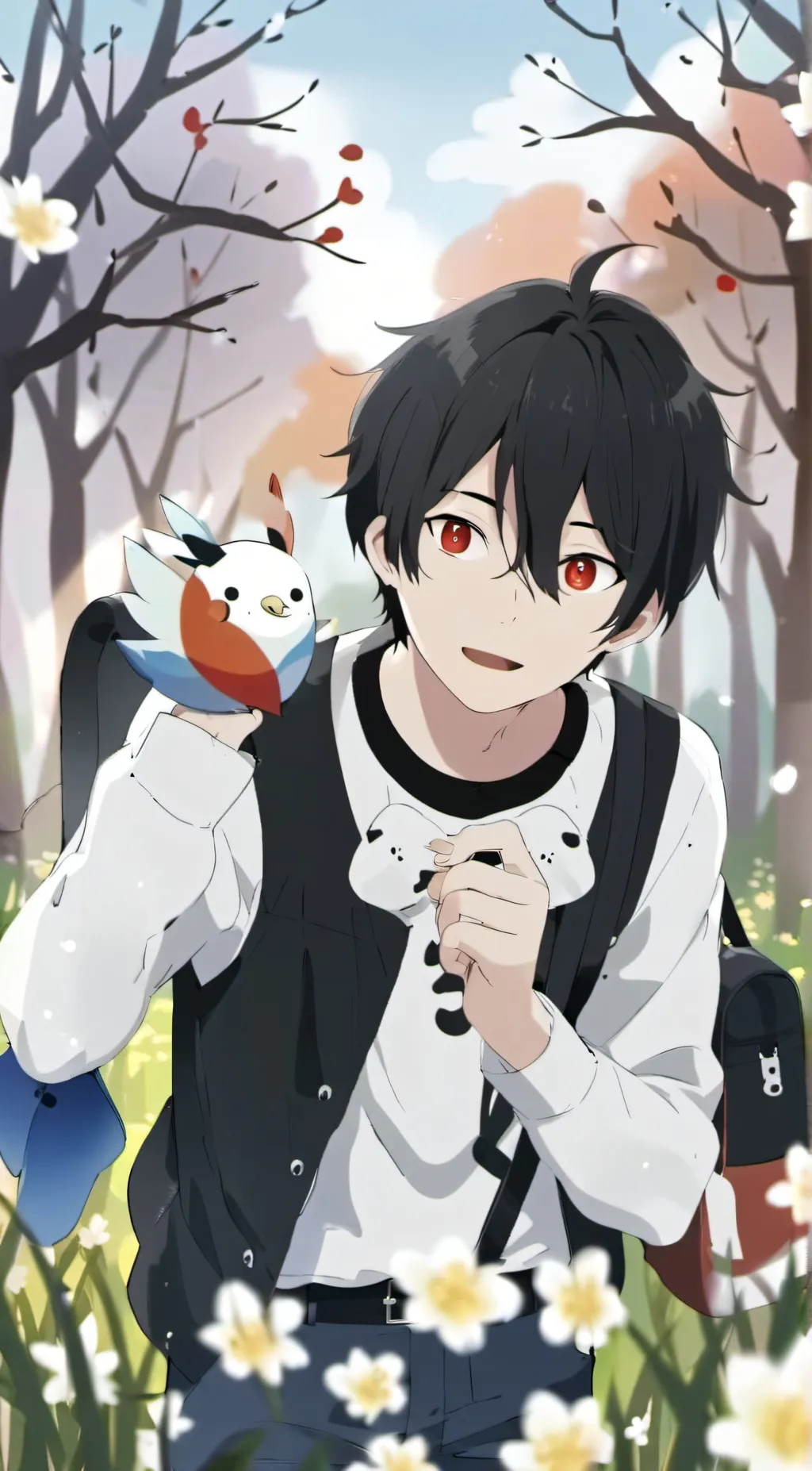 ai character: ani background