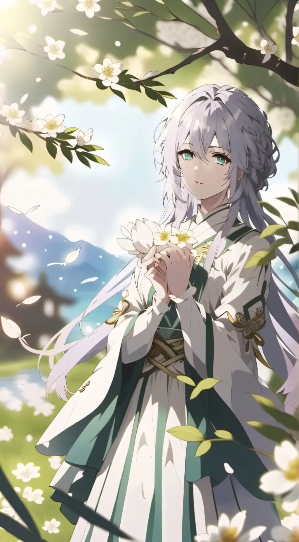 ai character: cat background