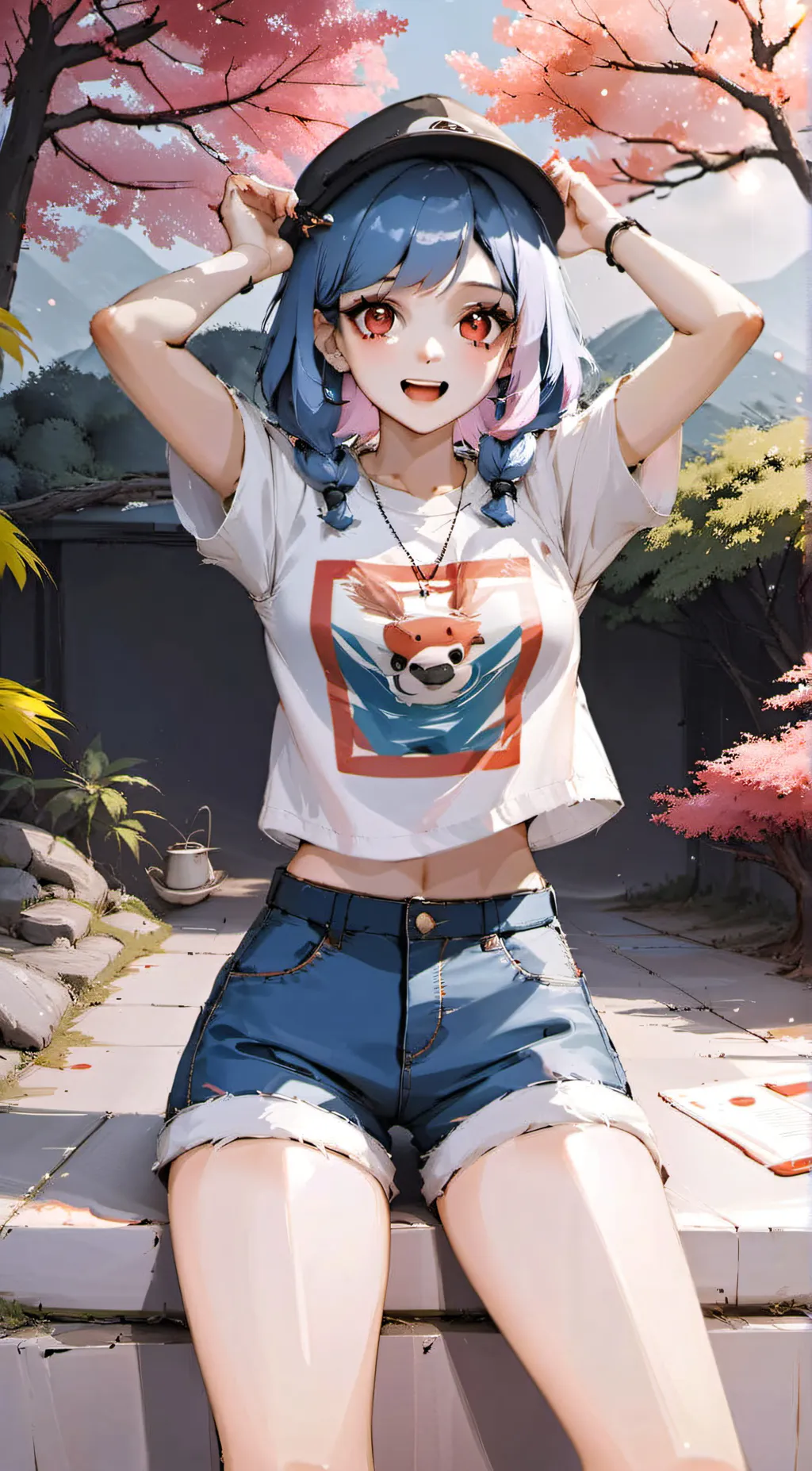 ai character: lucy background