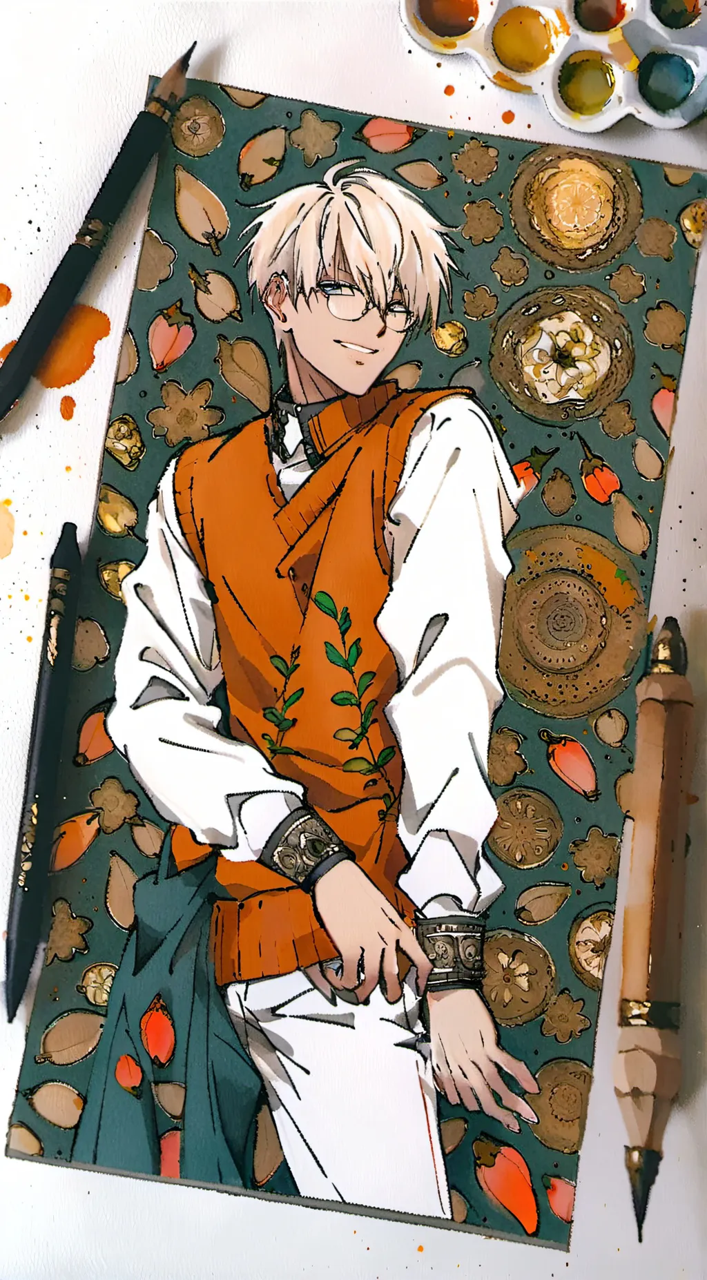 ai character: Gojo X Geto  background