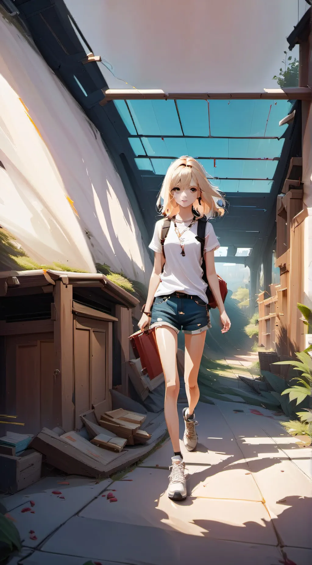 ai character: Leah background