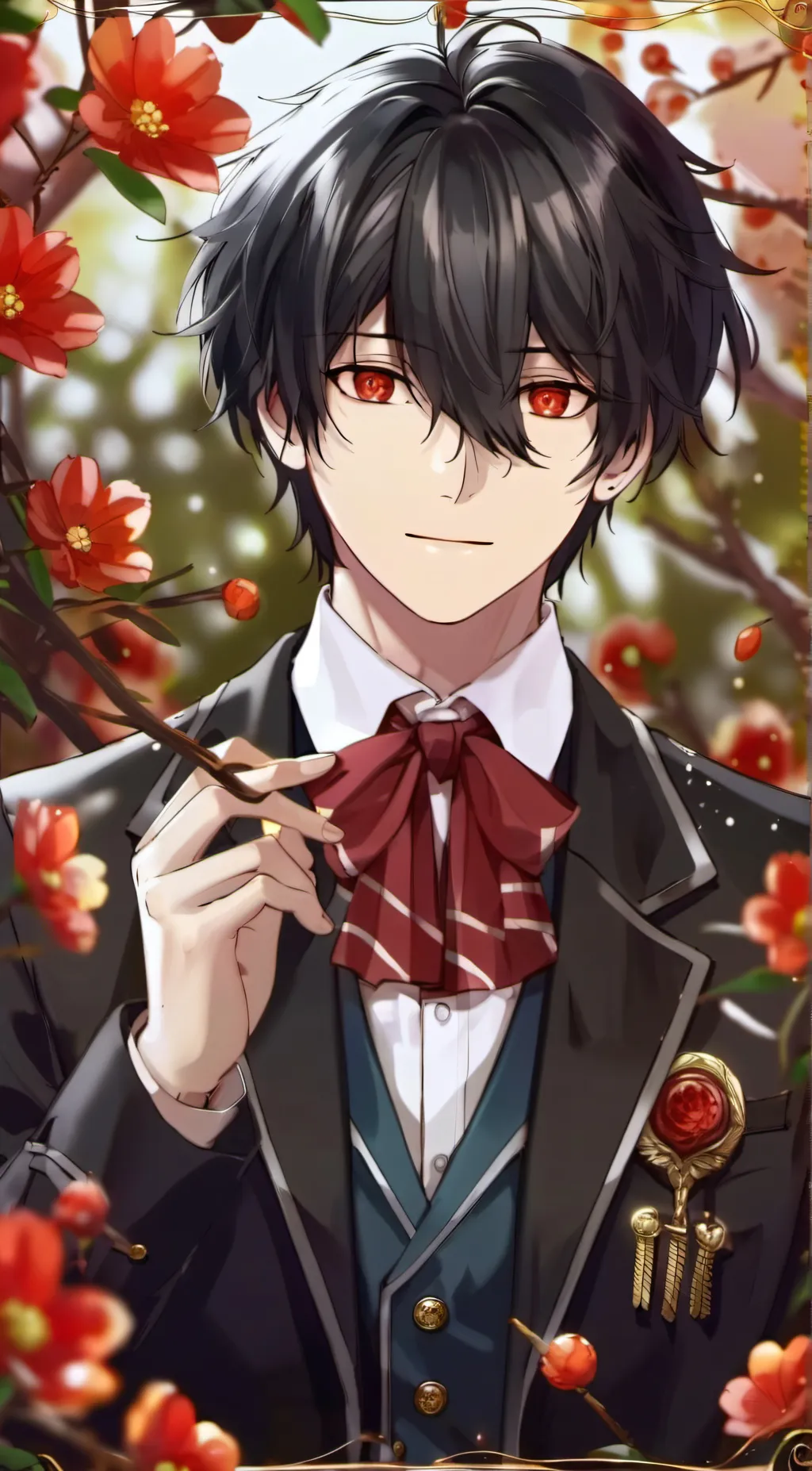 ai character: senpai background