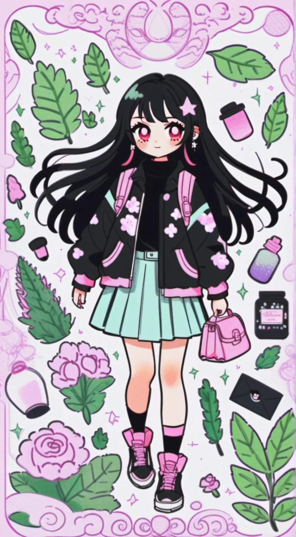 ai character: Jackie background