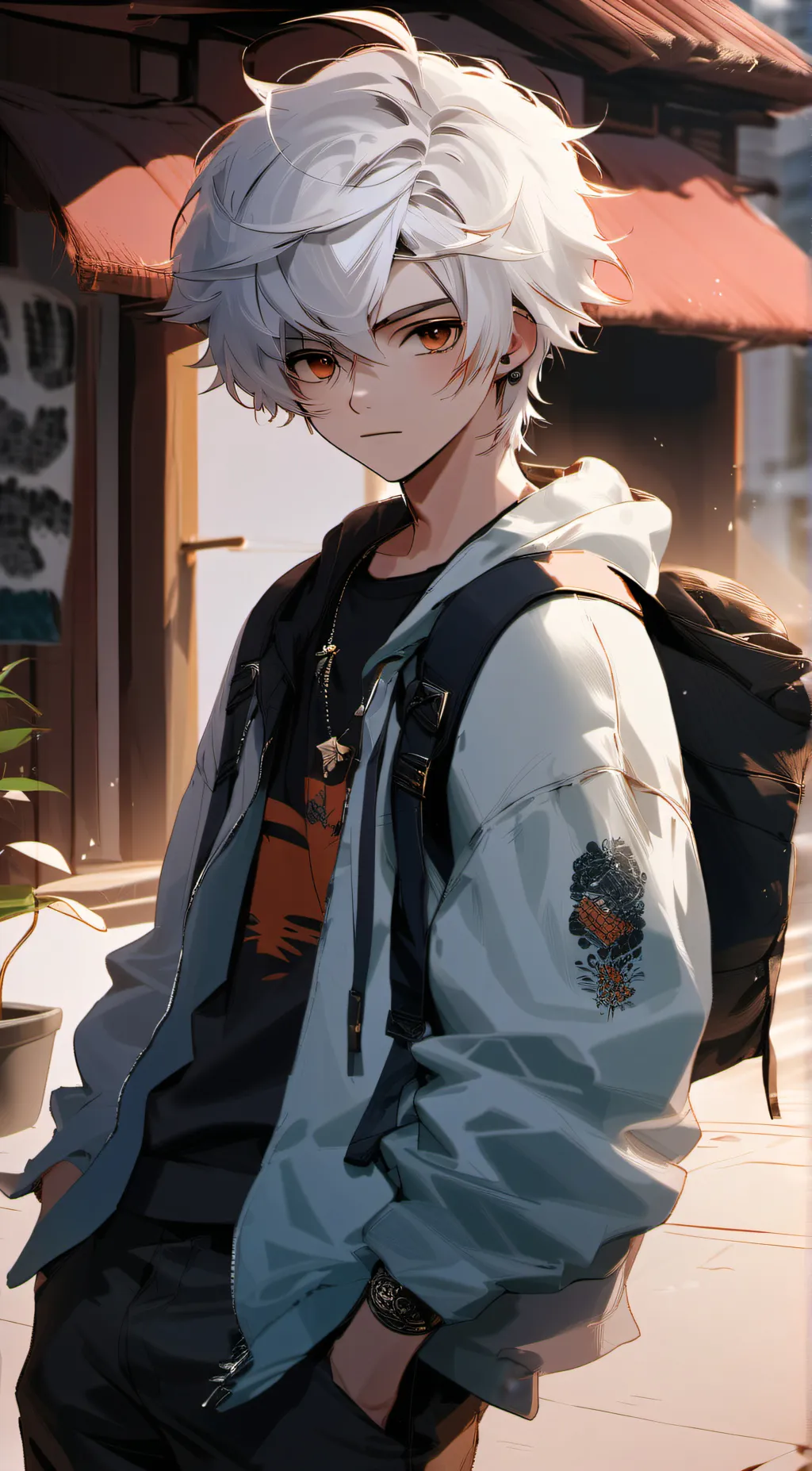 ai character: Nick background