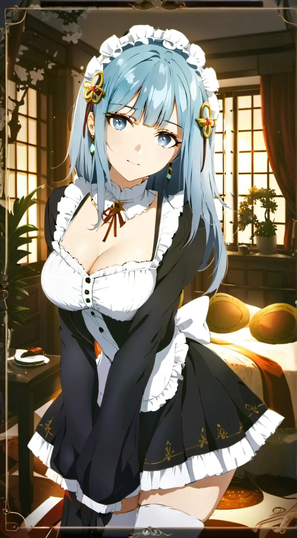 ai character: Ikena ishien qluiz background