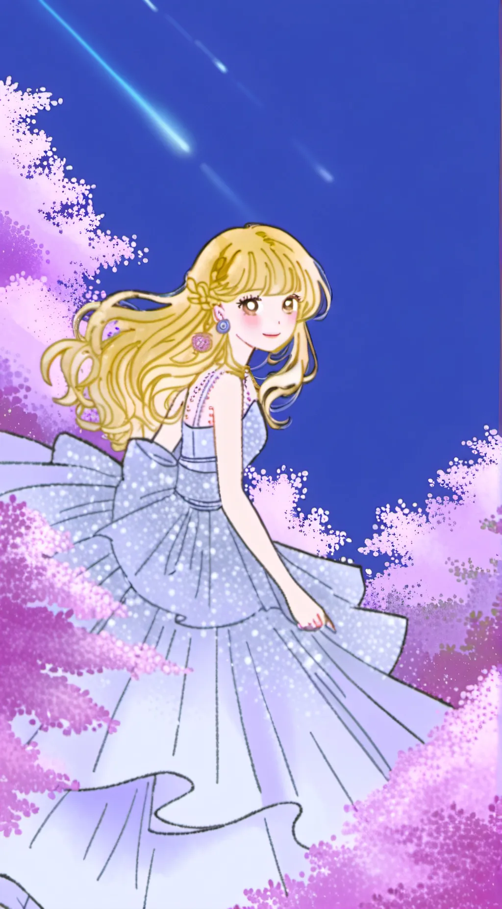 ai character: rose  background