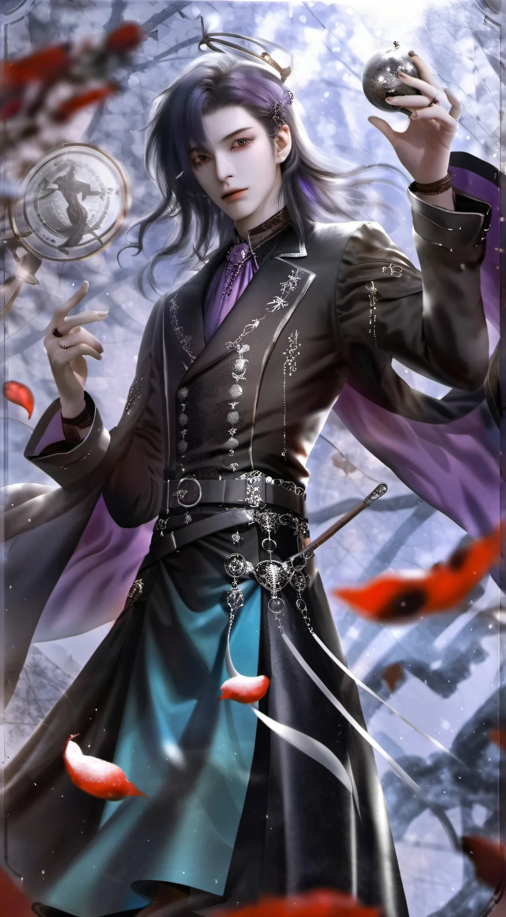 ai character: Max  background