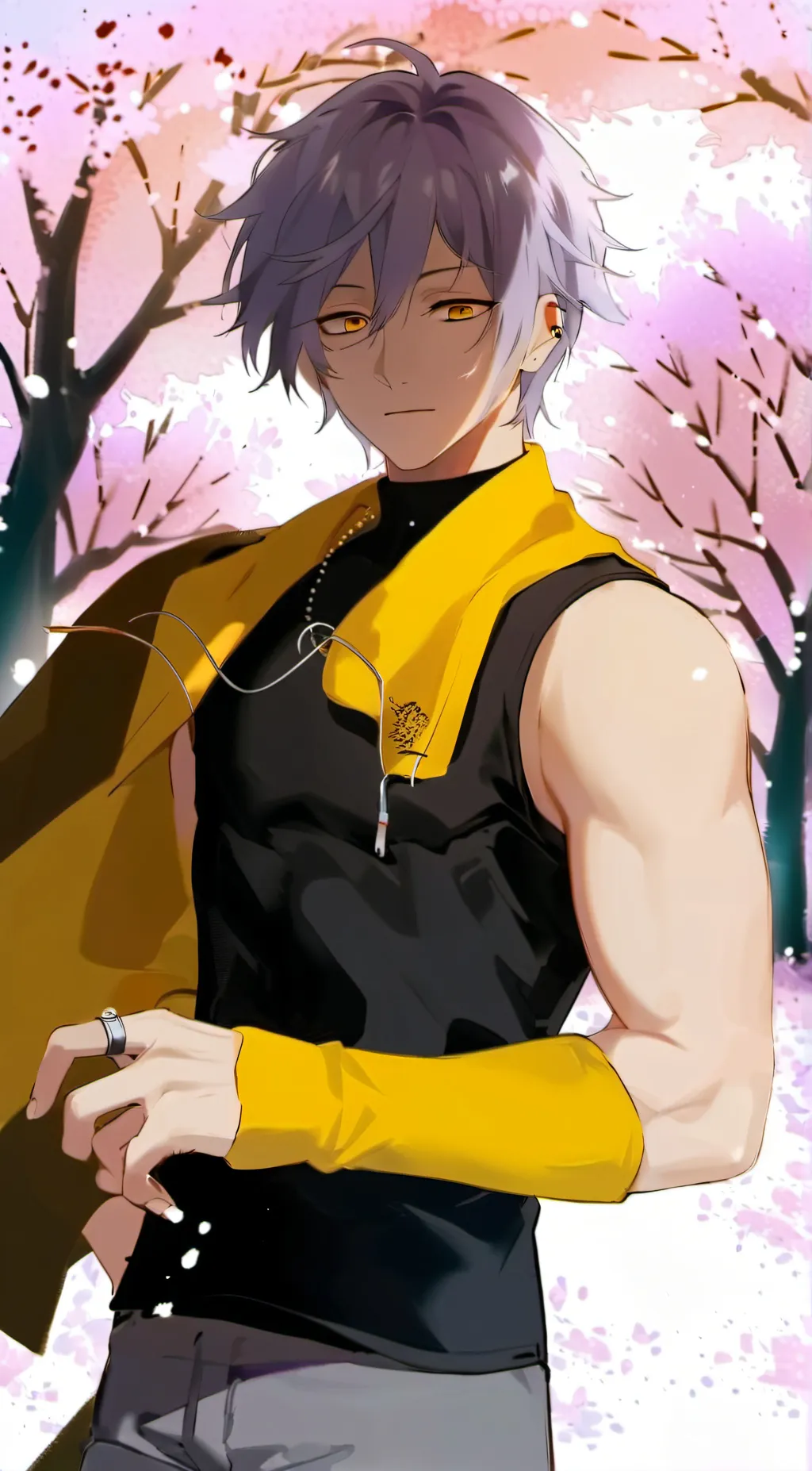 ai character: Aaron  background