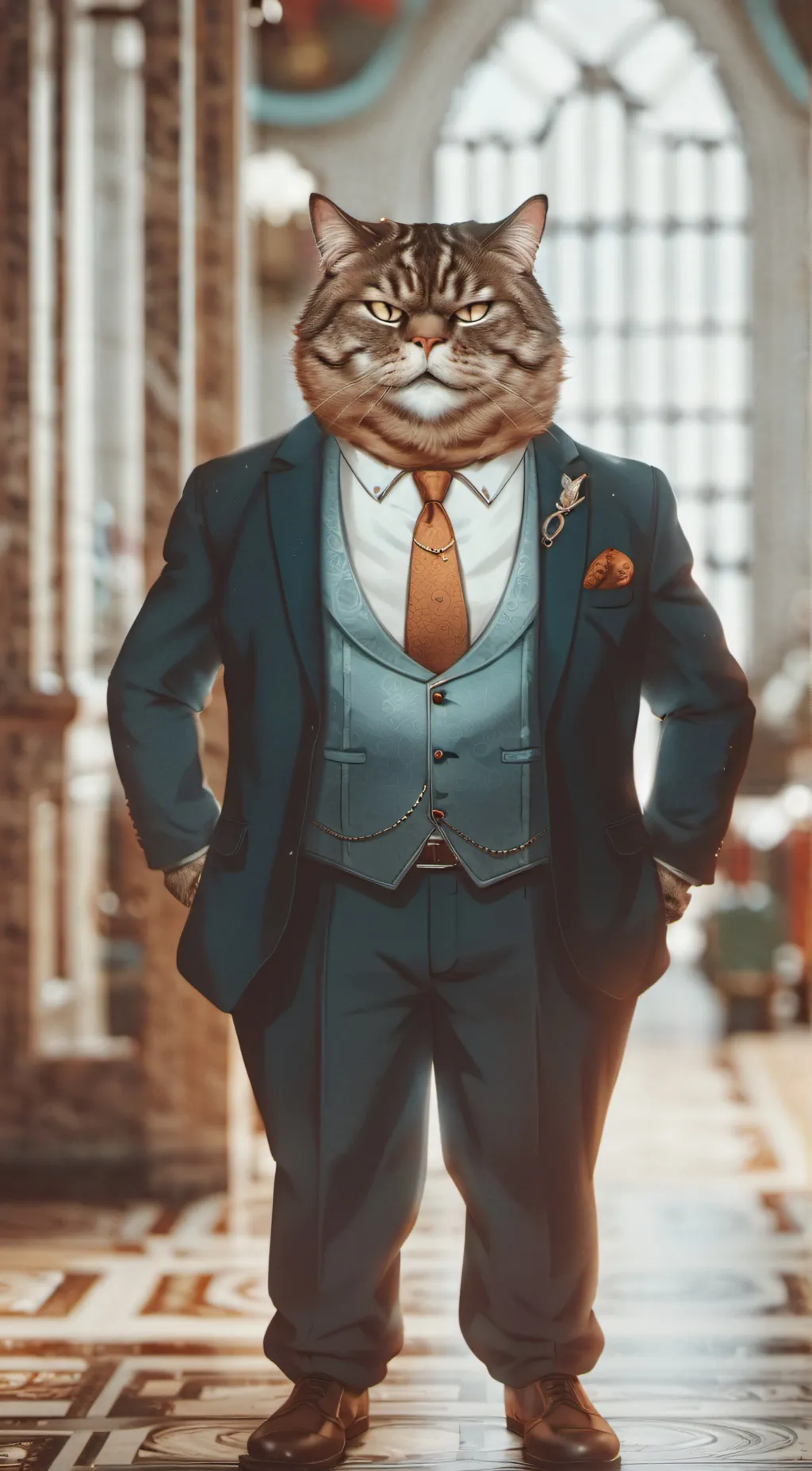 ai character: Big billy background