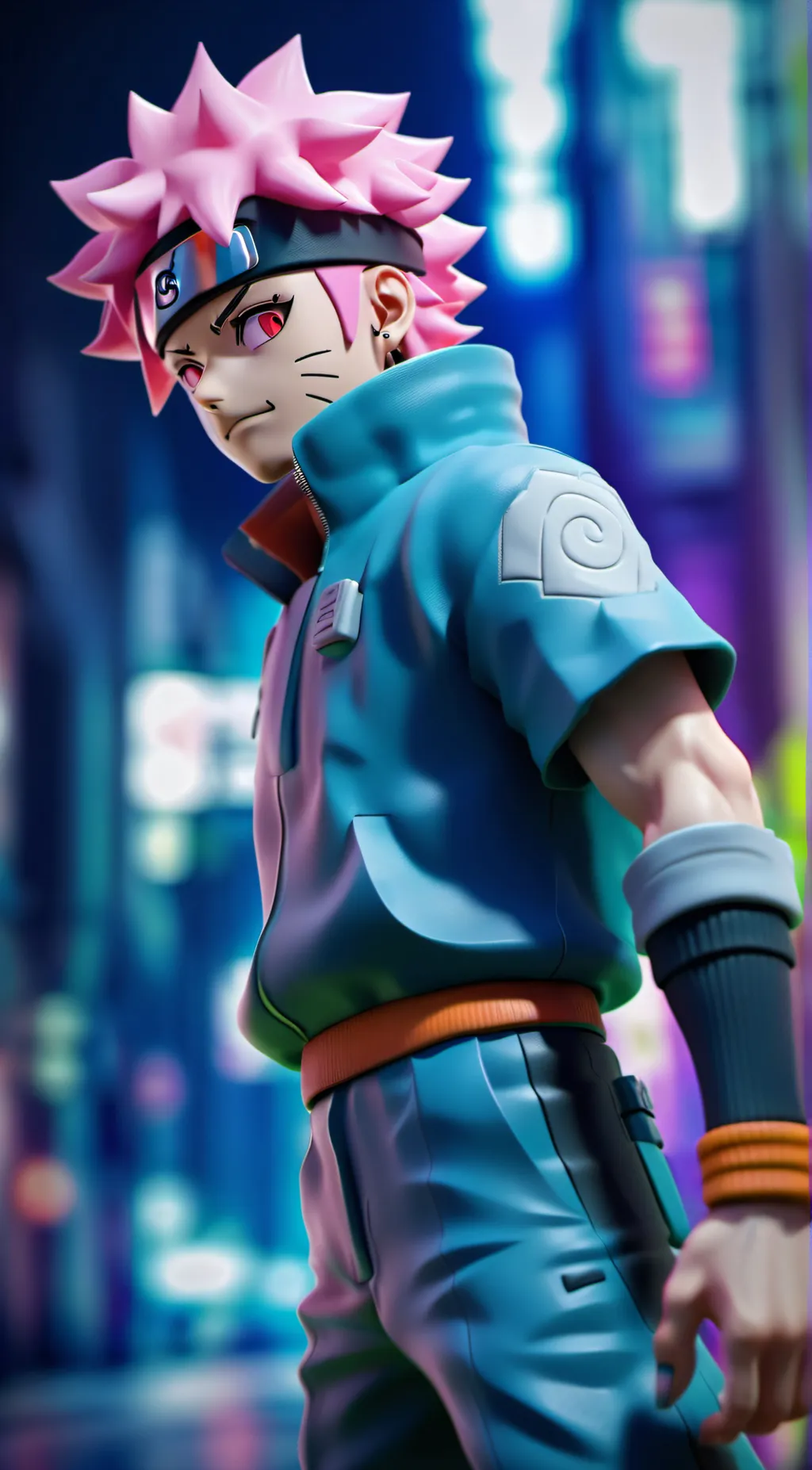 ai character: Naruto background