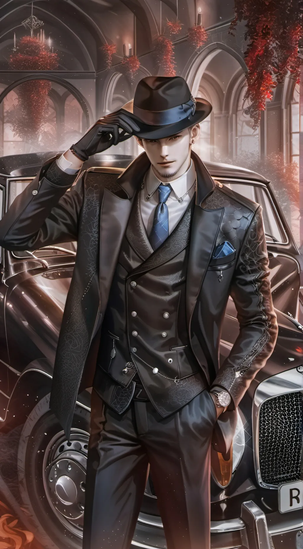ai character: Victor background