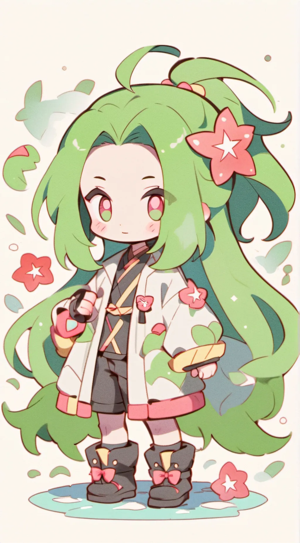 ai character: Melody background
