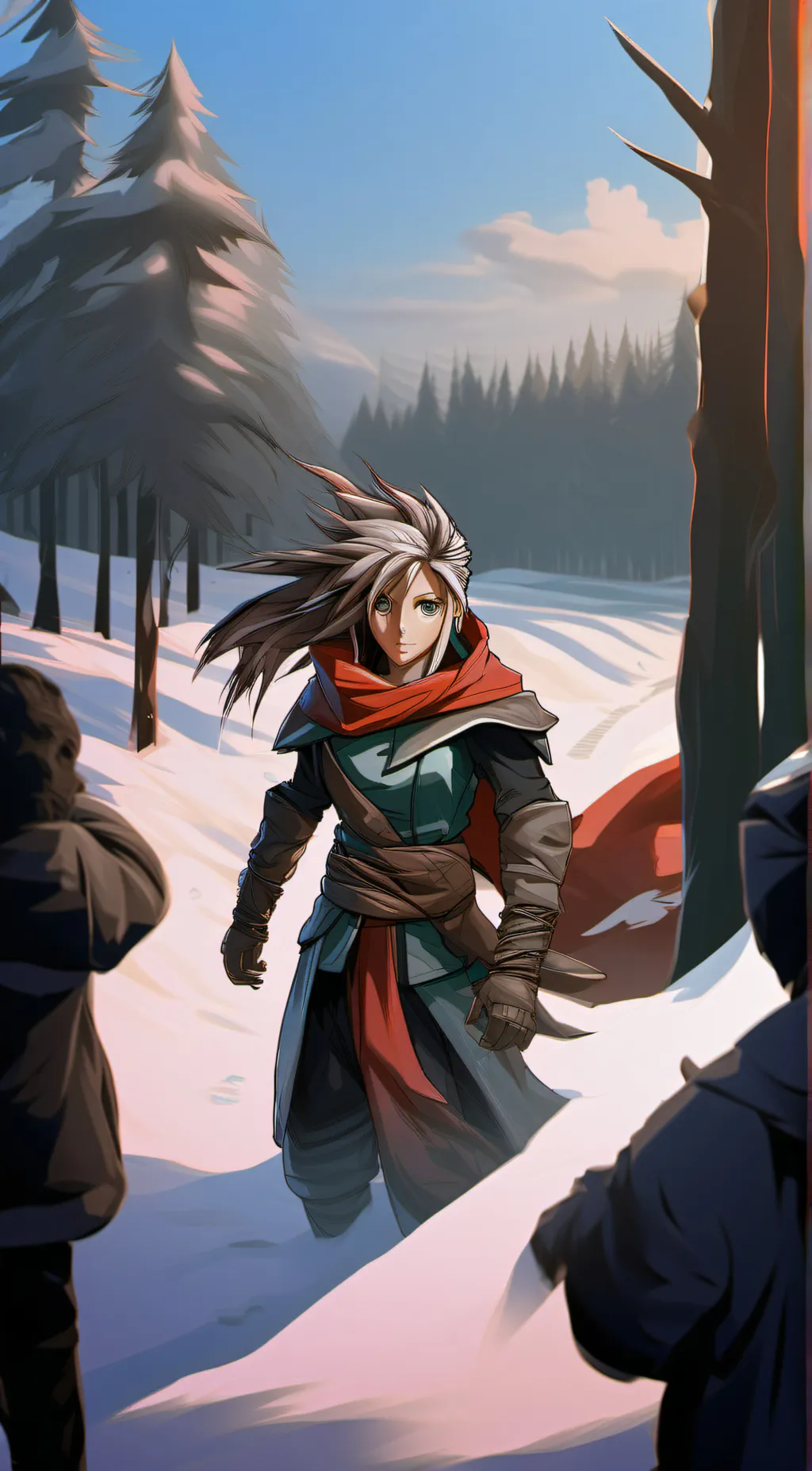 ai character: Cloud Strife  background