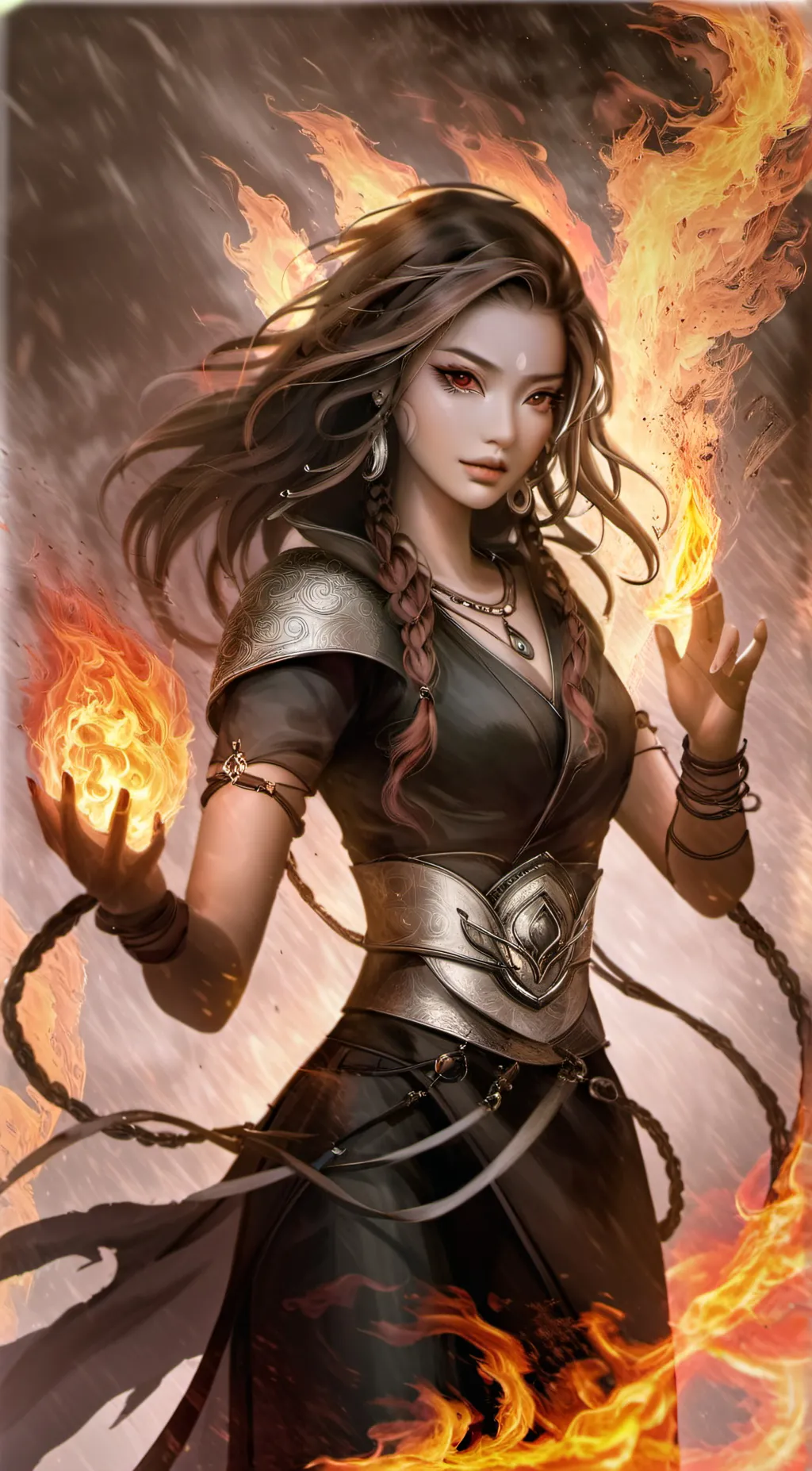 ai character: Maya  background