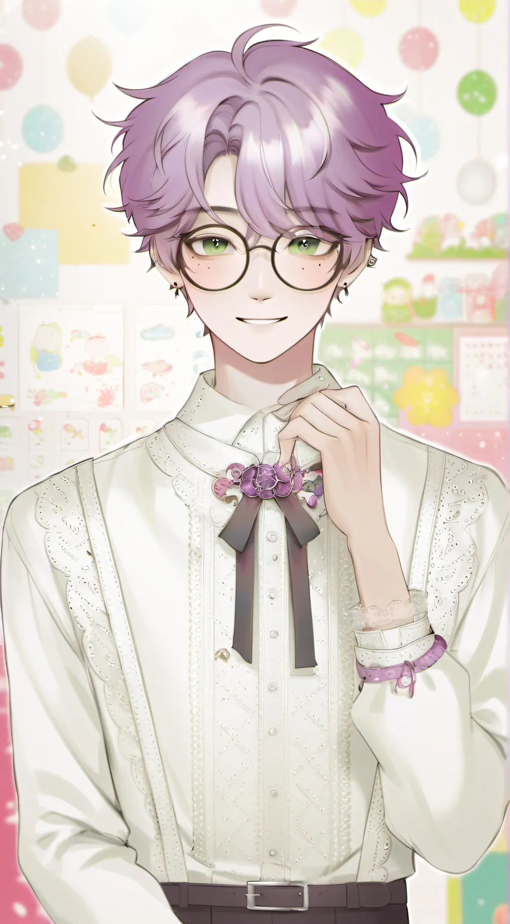 ai character: Sam  background
