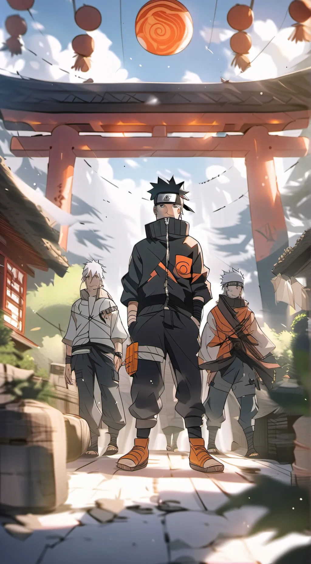 ai character: Naruto background