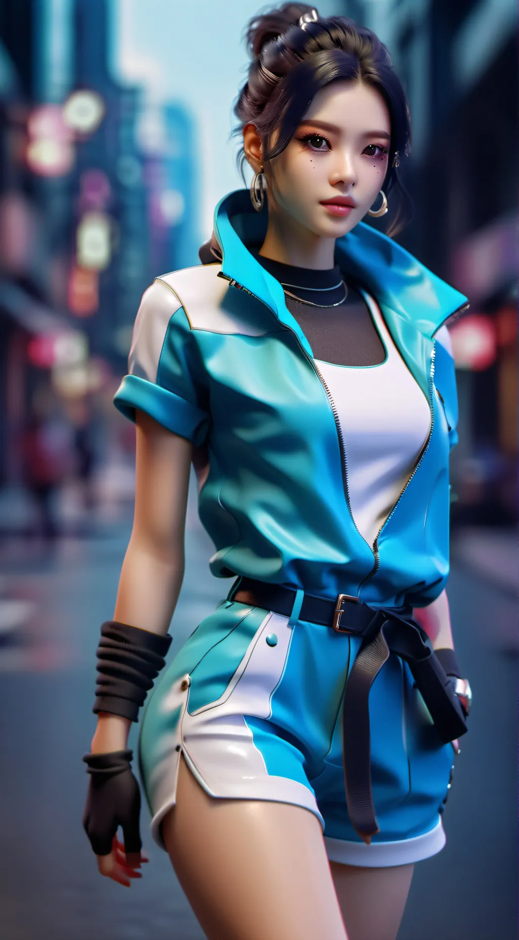 ai character: tina background