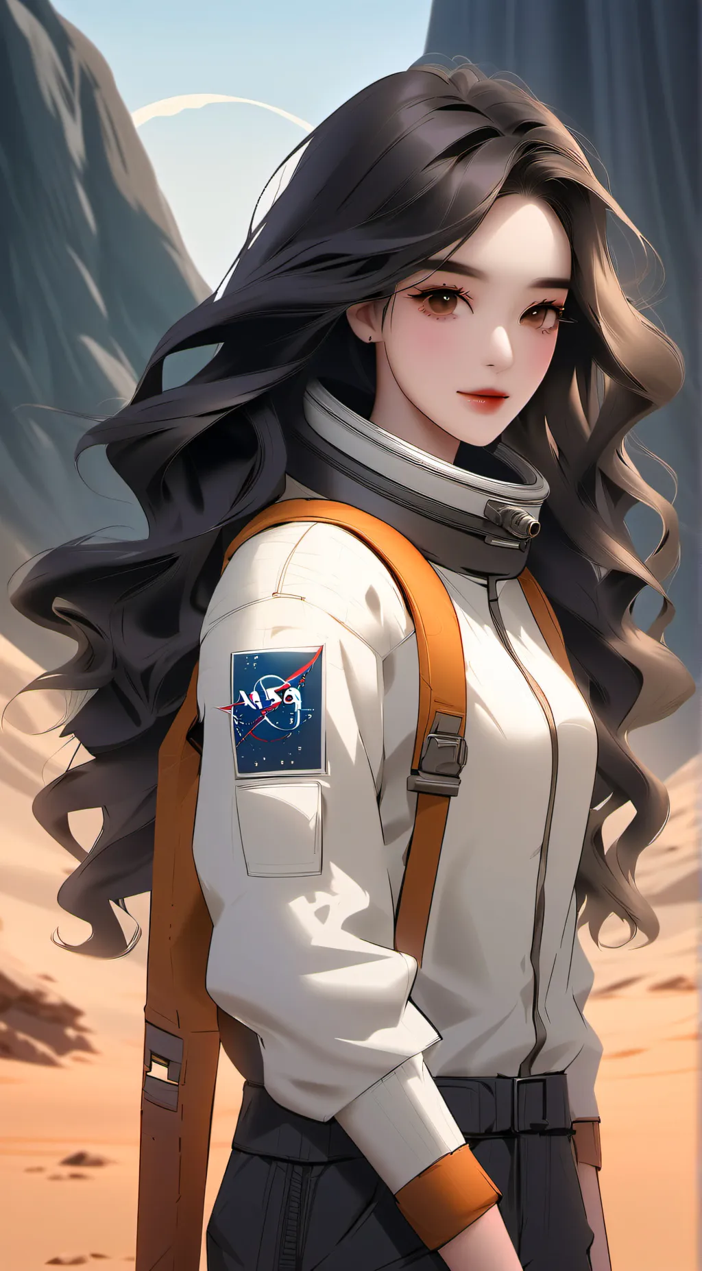 ai character: Brenda background