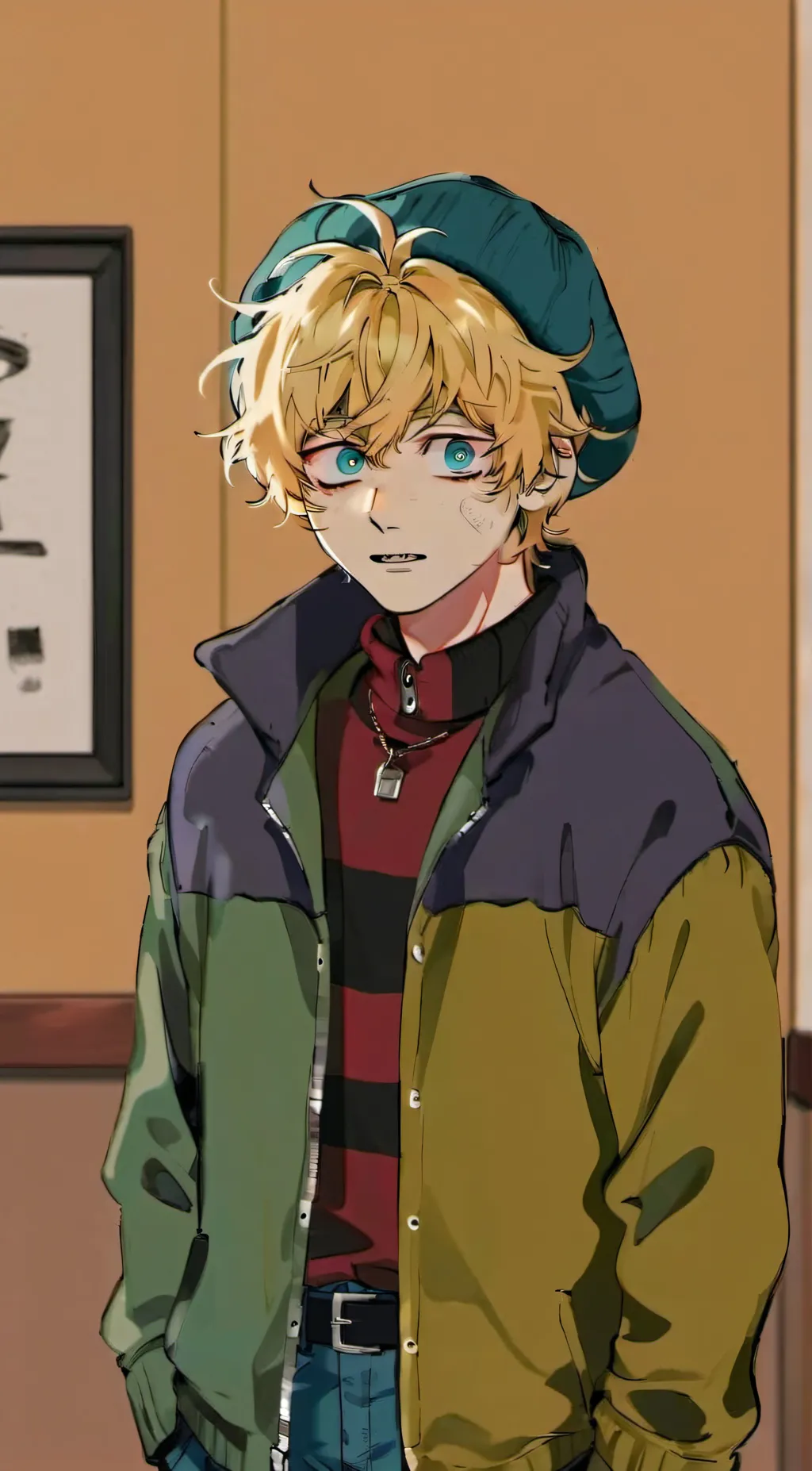 ai character: Kyle Brofloski  background