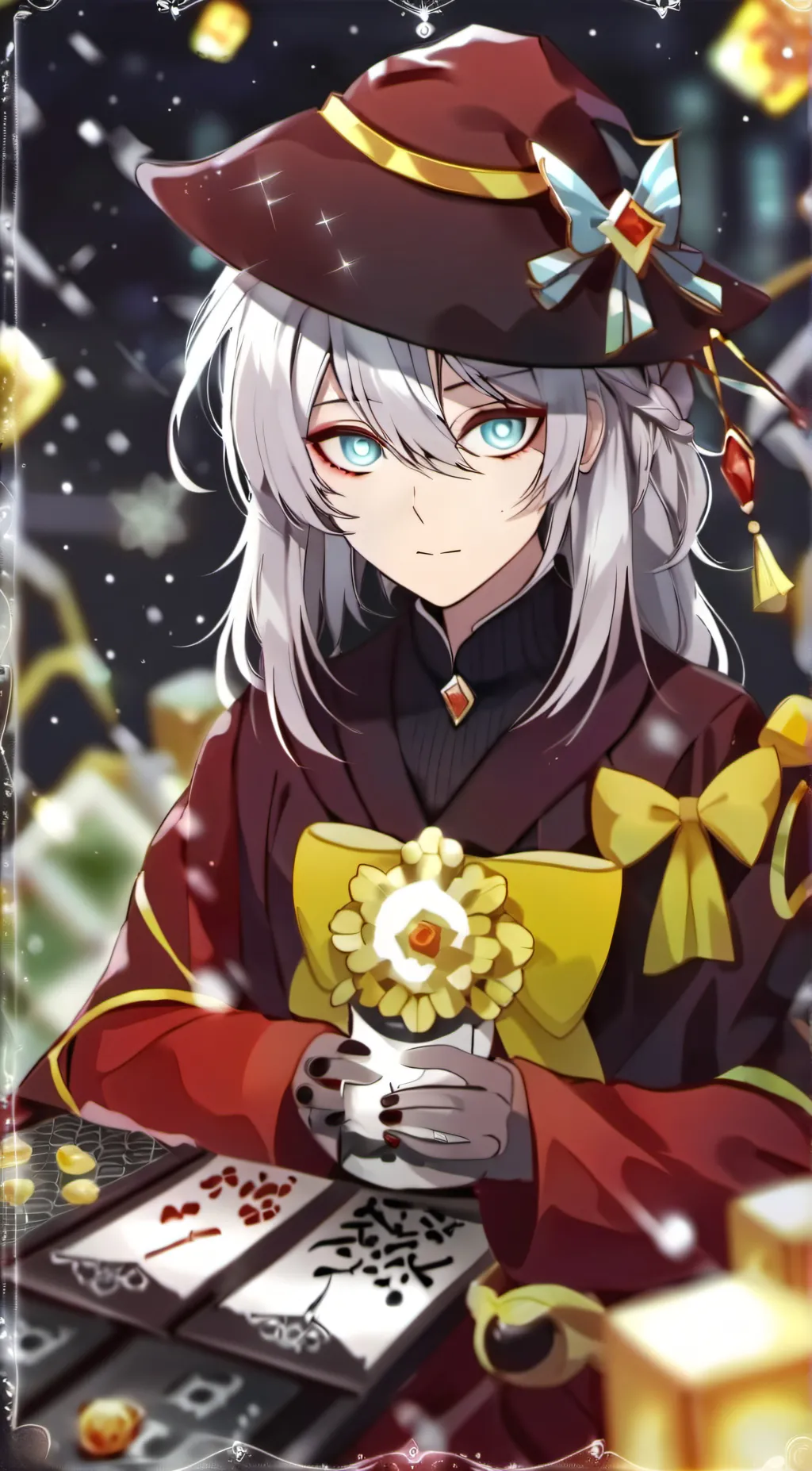 ai character: Poppy background