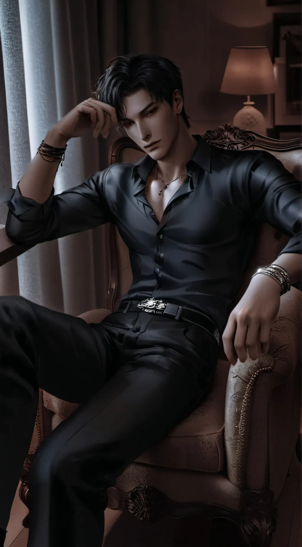 ai character: Alex background