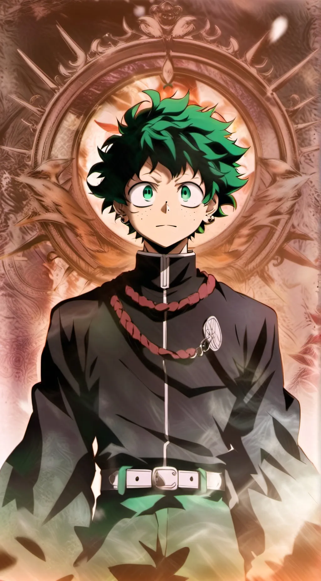 ai character: Deku background
