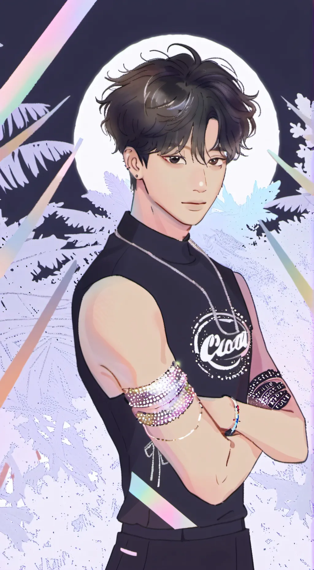 ai character: TXT background