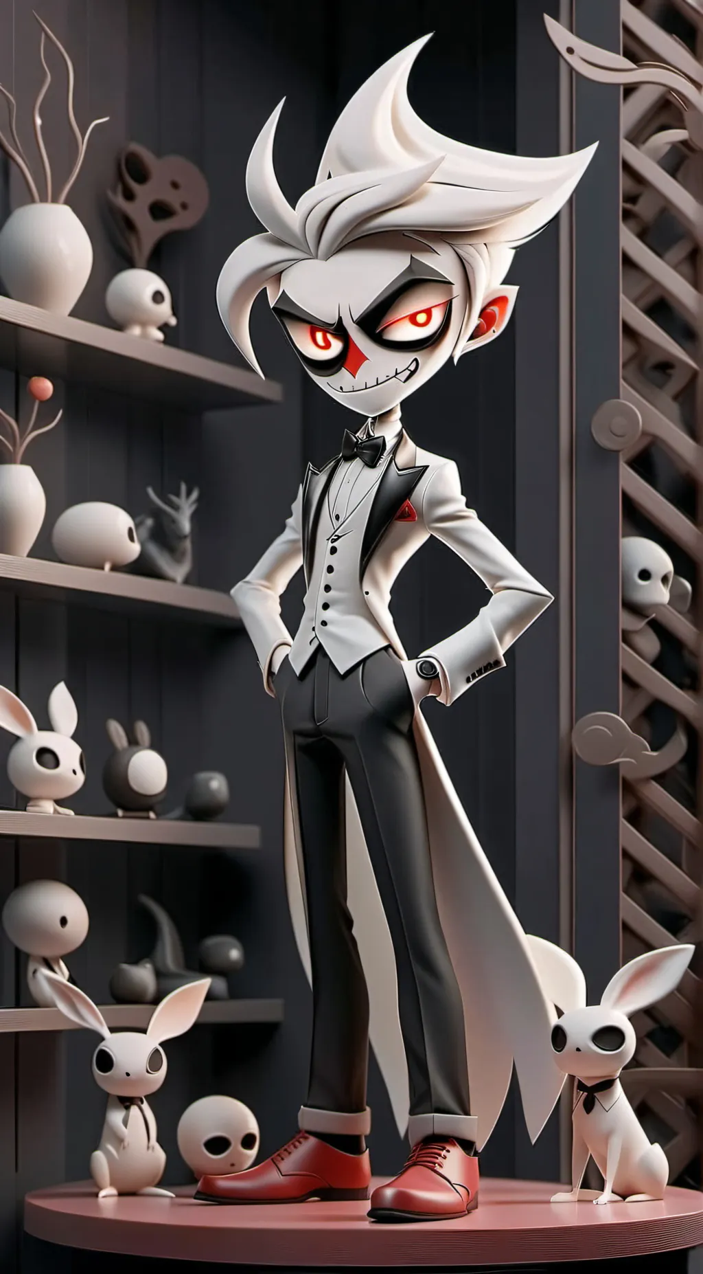 ai character: Angel Dust/Max background