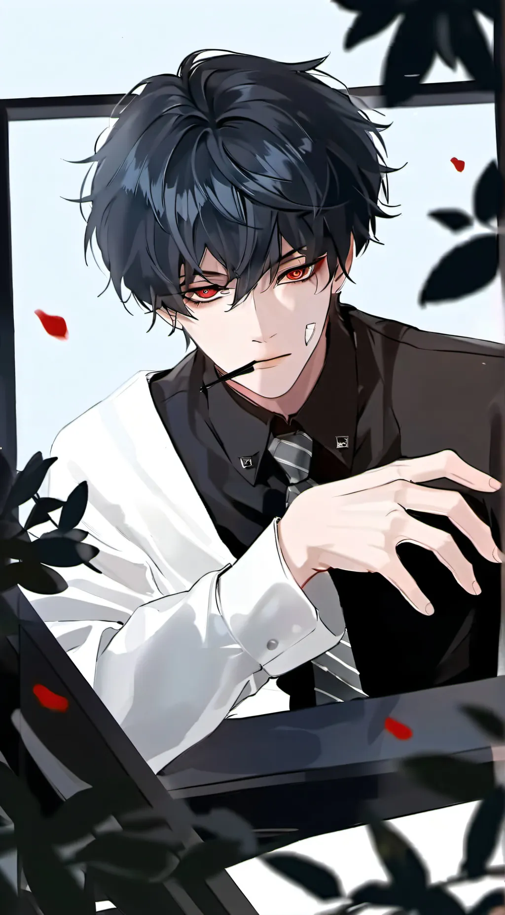 ai character: Jacob  background
