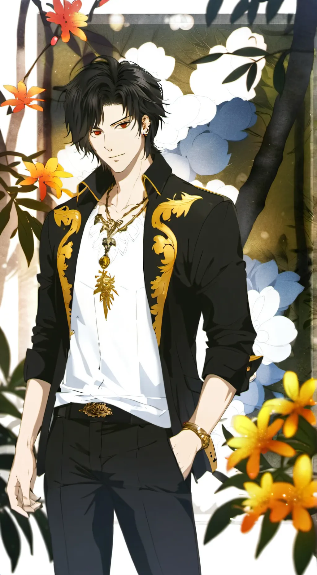 ai character: Dereck background